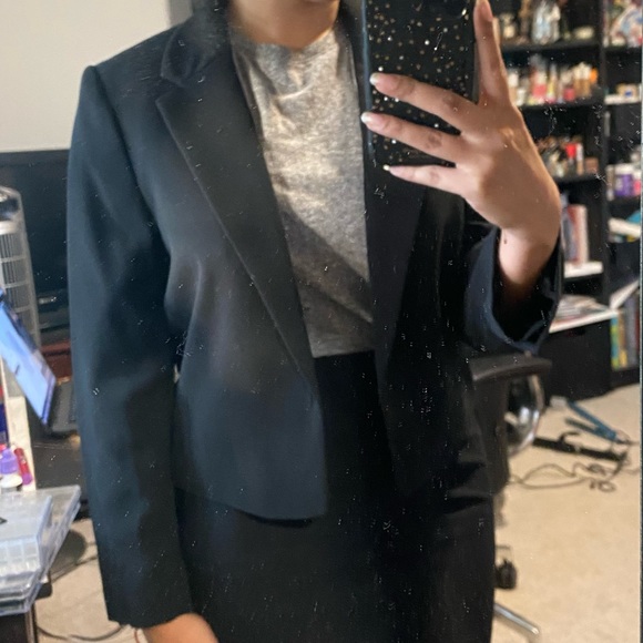 NWT H&M Black Full Sleeve Blazer - Picture 6 of 6